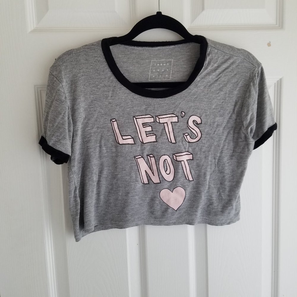 Pacsun Graphic Croptop